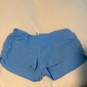 Lululemon speed up lined 2.5” shorts size 6